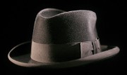 Bank manager's homburg hat, 1950s